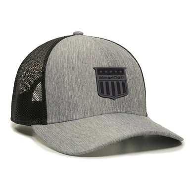 Grey Out Structured Trucker Hat