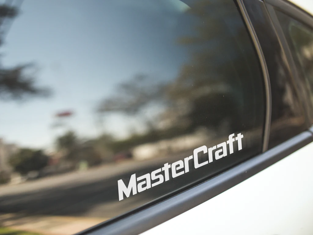 Mastercraft Text Decal